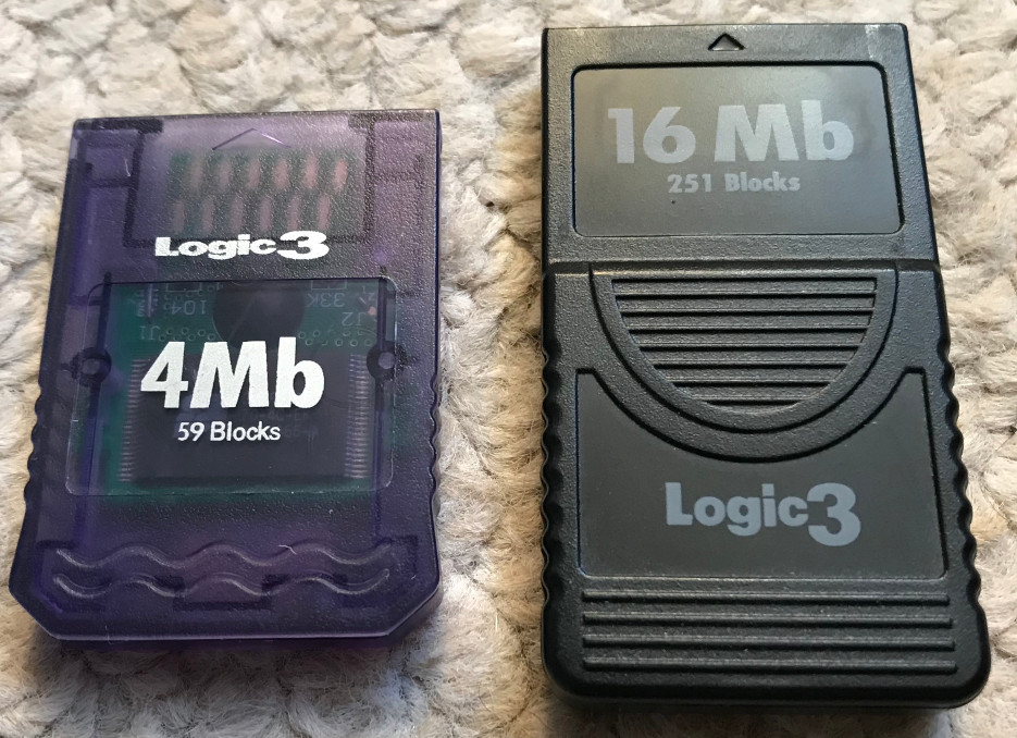 Nintendo Gamecube - Logic3 Memory Cards