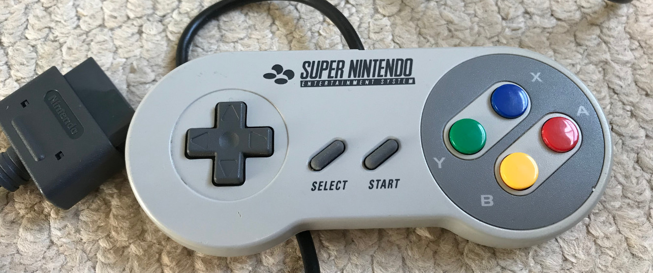 Super Nintendo Entertainment System - Original Control Pad